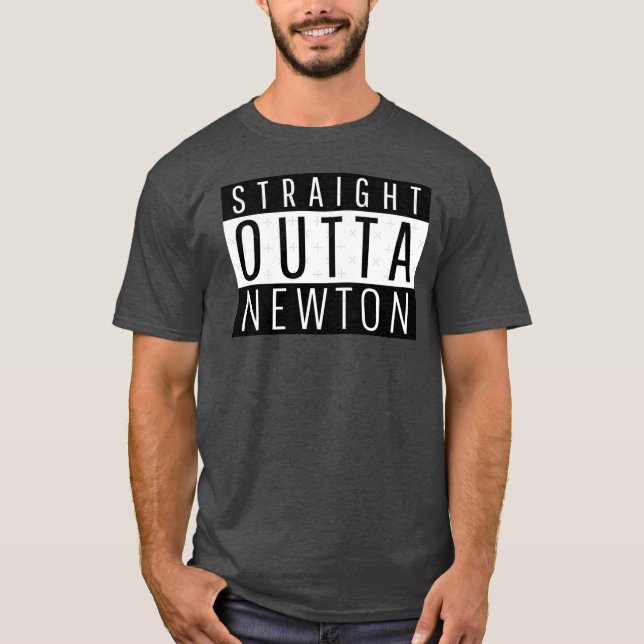T-shirt Directement de Newton Massachusetts (Devant)