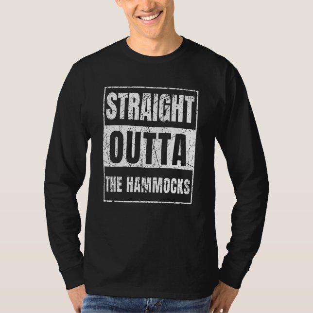 T-shirt Directement des hamacs de Floride (Devant)