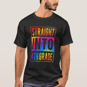 T-shirt Directement En 4E Année Teint Dye Retour À L'École