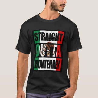 T-shirt Directement En Dehors De Monterrey Mexique