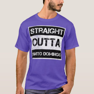 T-shirt Directement en dehors de Santo Domingo République