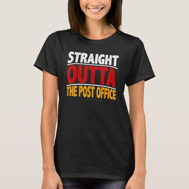 T-shirt Directement En Dehors Du Poste Poste Poste (Devant)