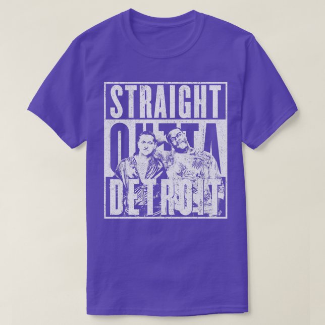 T-shirt Directement En Detroit (Design devant)
