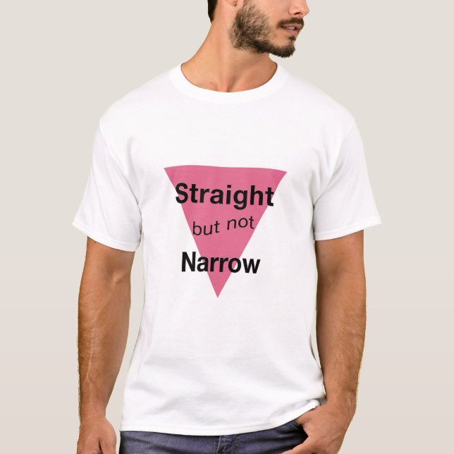 T-shirt Directement mais pas étroit (Devant)