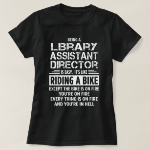 T-shirt Directeur adjoint de bibliothèque