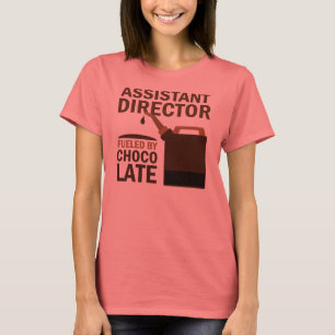 T-shirt Directeur adjoint (Drôle) Chocolat
