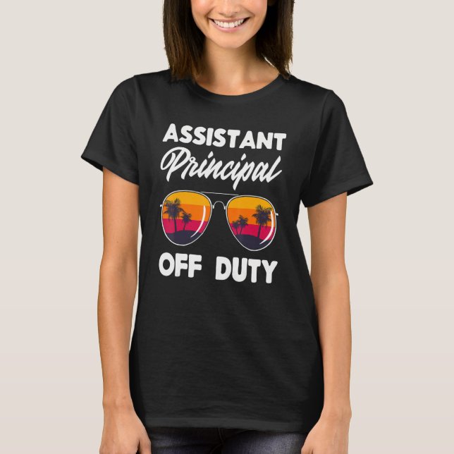 T-shirt Directeur adjoint Professeur d'école Directrice de (Devant)