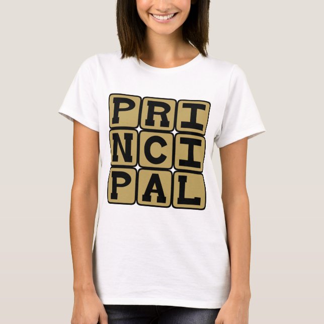 T-shirt Directeur, Chef de l'école (Devant)