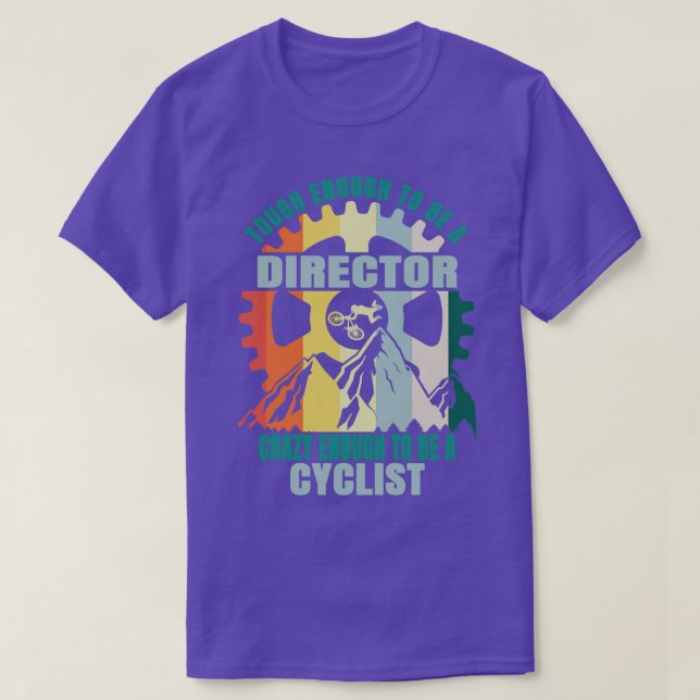 T-shirt Directeur - Conception du vélo (Design devant)