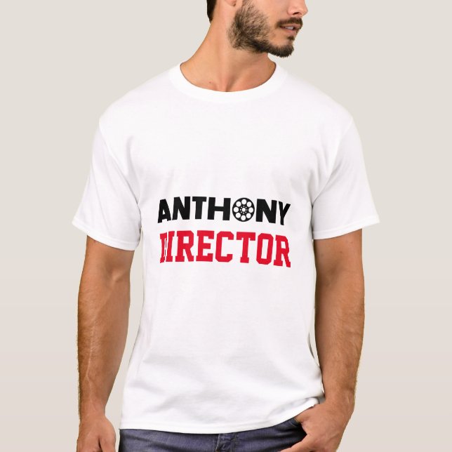T-shirt Directeur d'Anthony (Devant)