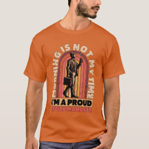 T-shirt Directeur de bureau Le matin n'est pas mon heure O