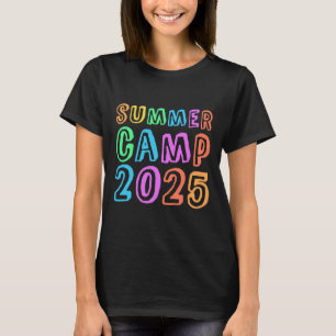T-shirt Directeur de camp d'été pour enfants 2025 Équipe d