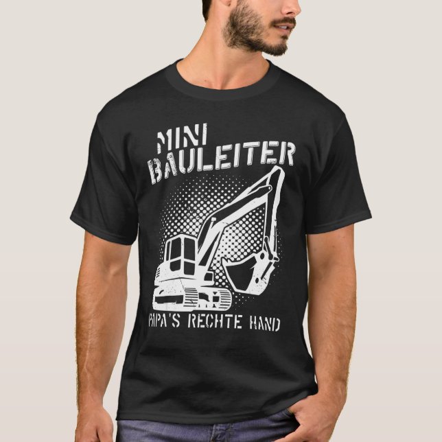 T-shirt Directeur de chantier constructeur bâtiment constr (Devant)