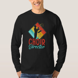 T-shirt Directeur de chœur Chanteur Professeur de groupe m