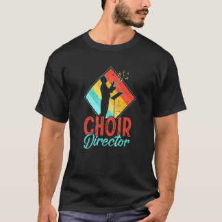 T-shirt Directeur de chœur Chanteur Professeur de musique 