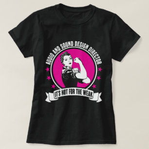 T-shirt Directeur de conception audio et audio