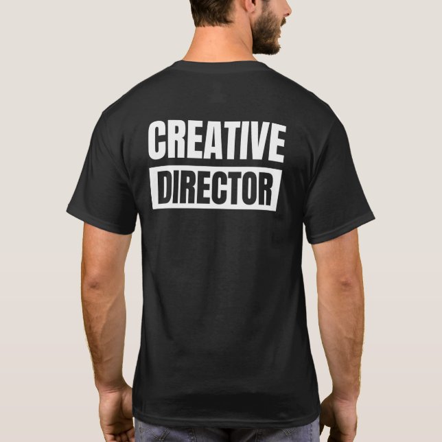T-shirt Directeur de création (Dos)