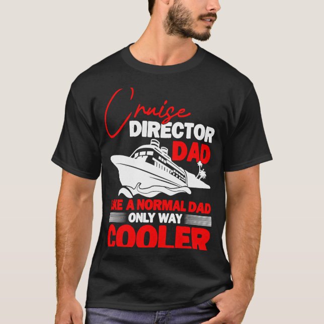 T-shirt Directeur de croisière (Devant)