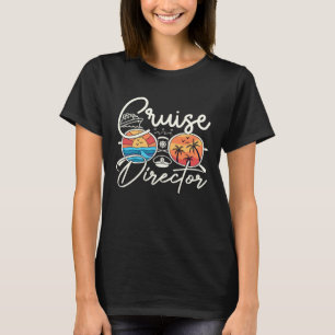 T-shirt Directeur de croisière Appréciation Cadeaux Voyage