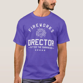 T-shirt Directeur de Feu d'Artifice Pyrotechnicien Cracheu