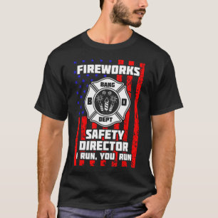 T-shirt Directeur de Firework Technicien Je Vous Exécute 4