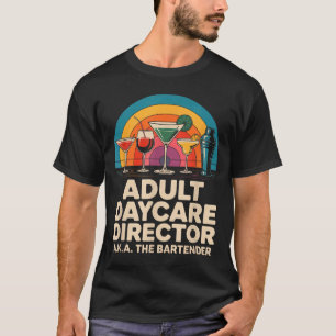 T-shirt Directeur de garderie pour adultes drôle aka l'hum