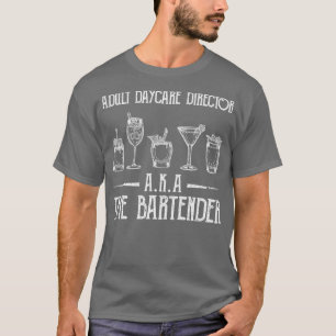 T-shirt Directeur de la garderie pour adultes AKA The Bart