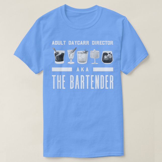 T-shirt Directeur de la garderie pour adultes alias Barten (Design devant)