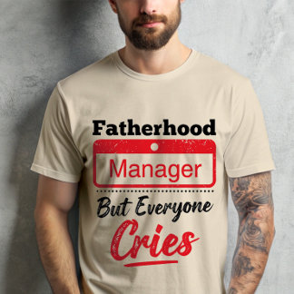 T-shirt Directeur de la paternité Parentalité Humour Papa