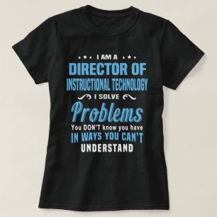 T-shirt Directeur de la technologie pédagogique