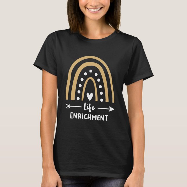 T-shirt Directeur de l'activité d'enrichissement de la vie (Devant)