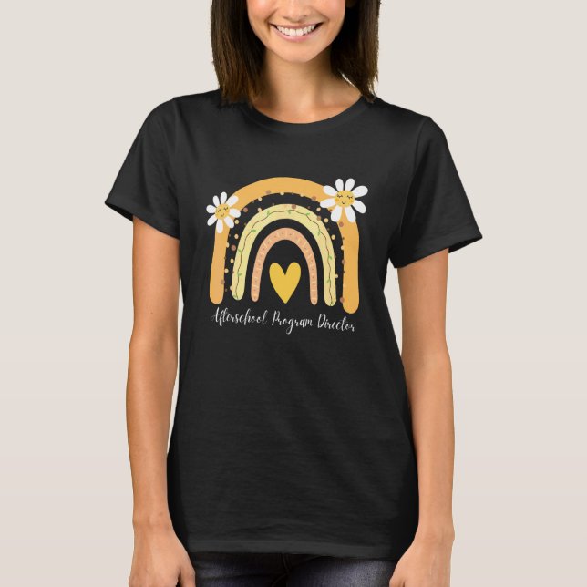 T-shirt directeur de programme parascolaire (Devant)
