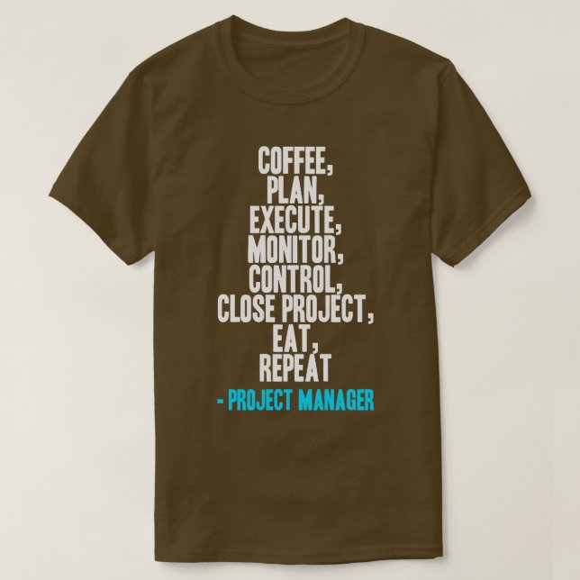 T-shirt Directeur de Projet Vie (Design devant)