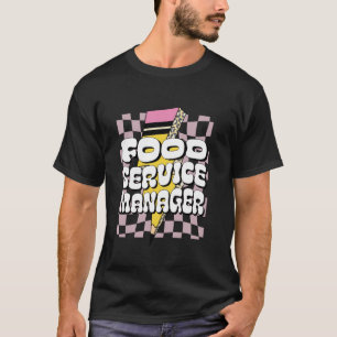 T-shirt Directeur de service de restauration Dame de canti