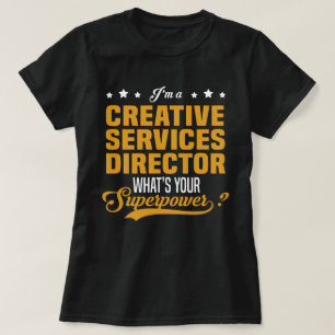 T-shirt Directeur des services créatifs