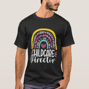 T-shirt Directeur des services de garde d'enfants Apprécia