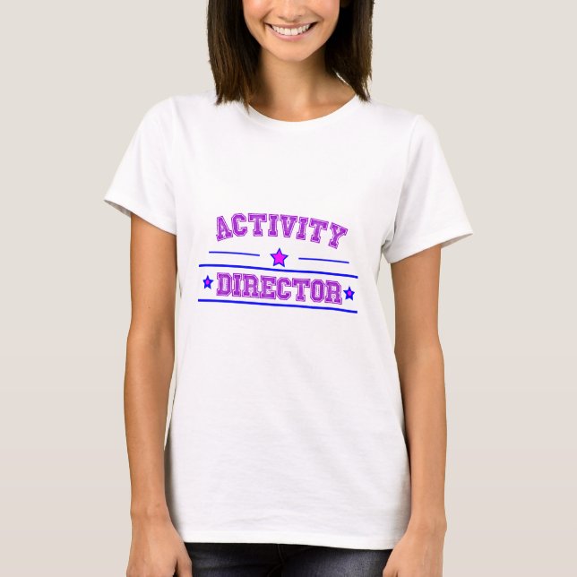 T-shirt Directeur Design d'activité (Devant)
