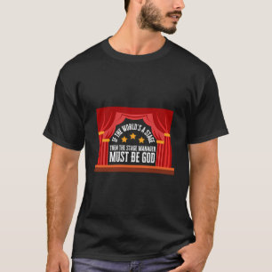 T-shirt Directeur d'état Équipage Gestionnaire d'étape Tec