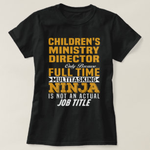 T-shirt Directeur du Ministère de l'enfance