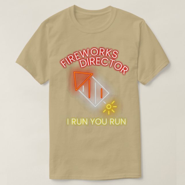 T-shirt Directeur Fireworks (Design devant)