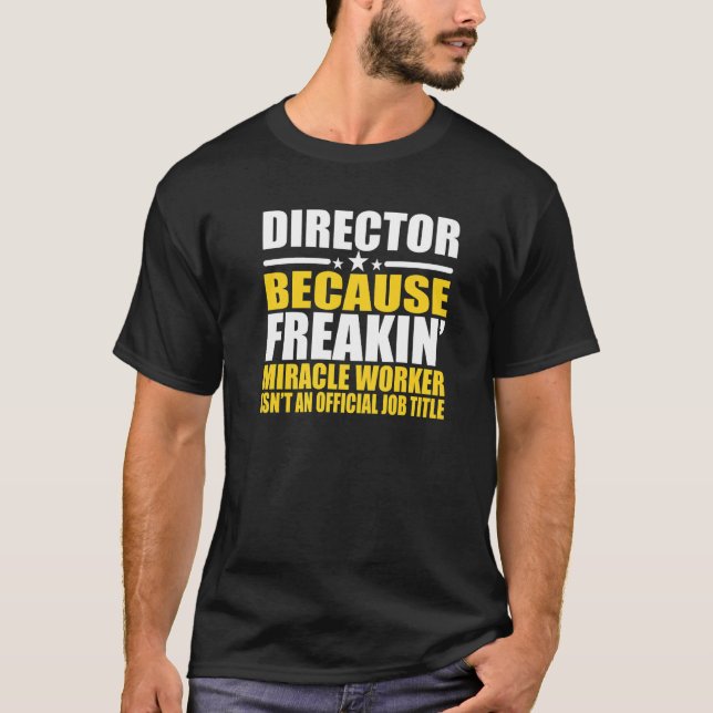 T-shirt Directeurs pour collègue (Devant)