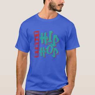 T-shirt Direction de musique hip hop de rue Graffiti rap f