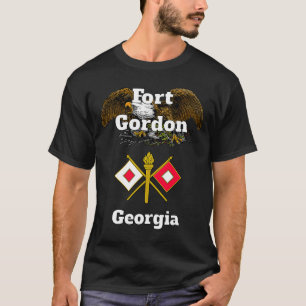 T-shirt Direction du signal Fort Gordon Design militaire