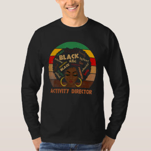 T-shirt Directrice d'activité Afro-Africaine-Américaine Fe
