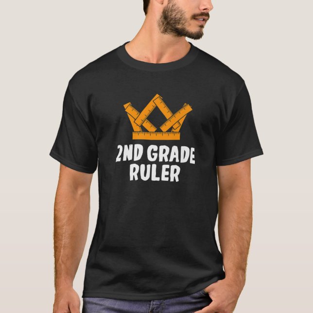 T-shirt Dirigeant De 2E Année Deuxième Étudiant De Premièr (Devant)