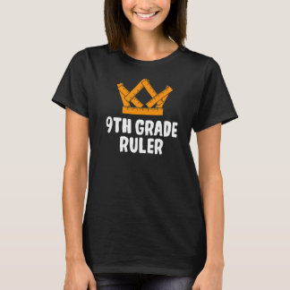 T-shirt Dirigeant de 9e année Neuvième élève de première a