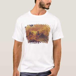 T-shirt Dirigeant des hussards, détail de canon dessus