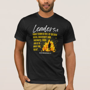 T-shirt Dirigeants votre travail est à mien pour l'or