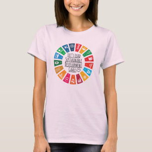 T-shirt Dirigons les ODD de l'ONU Objectifs de développem