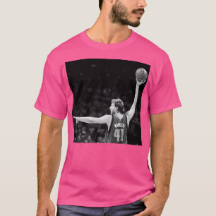 T-shirt Dirk Nowitzki - Blanc noir